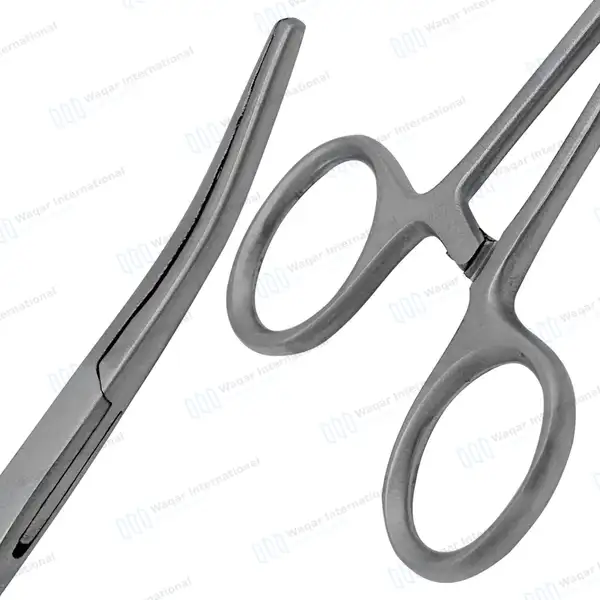 Rochester Carmalt Forceps 8″ Curved - surgical instruments manufactured by Waqar International, Sialkot - view 6