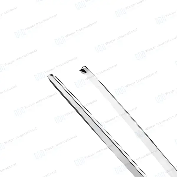 Troeltsch Wilde Ear Forceps 5″ Angular 1×2 Teeth - surgical instruments manufactured by Waqar International, Sialkot - view 2