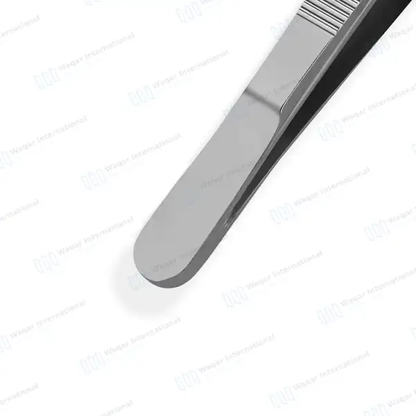 Troeltsch Wilde Ear Forceps 5″ Angular 1×2 Teeth - surgical instruments manufactured by Waqar International, Sialkot - view 4