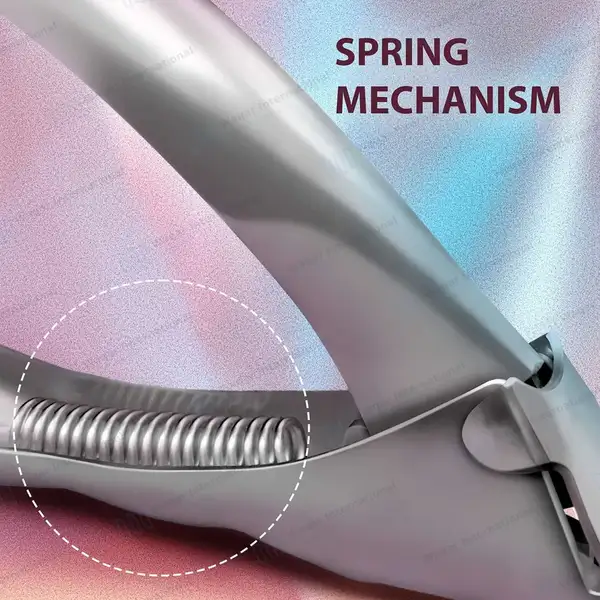 Acrylic Nail Clipper 5.5″ Stainless Steel False Nails Cutter - surgical instruments manufactured by Waqar International, Sialkot - view 7