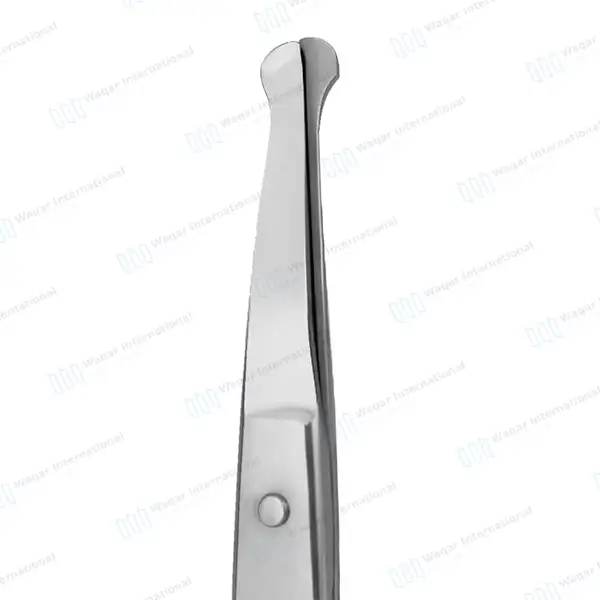 50 Pcs Baby Nail Safety Scissors Set 3.5″ Curved Round Tips – Satin Finish - surgical instruments manufactured by Waqar International, Sialkot - view 4