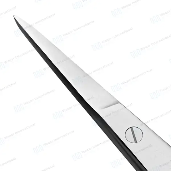 Barber Scissors 4″ Straight Sharp Blades with Ring Handles - beauty instruments manufactured by Waqar International, Sialkot - view 4