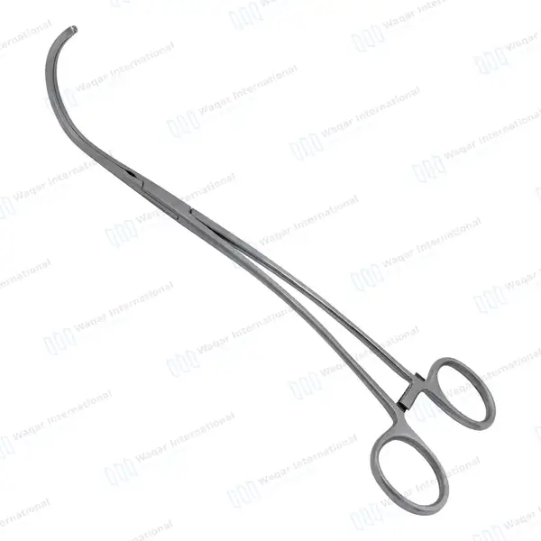 Debakey Atraumatic Aortic Aneurysm Clamps 10.75″ Full Curved 111mm Jaws - surgical instruments manufactured by Waqar International, Sialkot - view 8