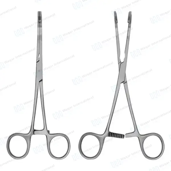 Debakey Atraumatic Multi-Purpose Clamps 6.75″ Curved Downwards 78mm Jaws - surgical instruments manufactured by Waqar International, Sialkot - view 7