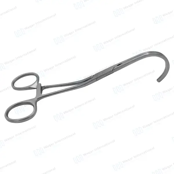 Debakey Atraumatic Multi-Purpose Clamps 6.75″ Curved Downwards 78mm Jaws - surgical instruments manufactured by Waqar International, Sialkot - view 8