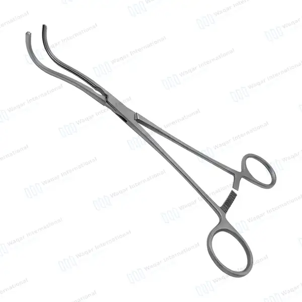 Debakey Atraumatic Vascular Clamps 9″ Angled 80mm Jaws - surgical instruments manufactured by Waqar International, Sialkot - view 2