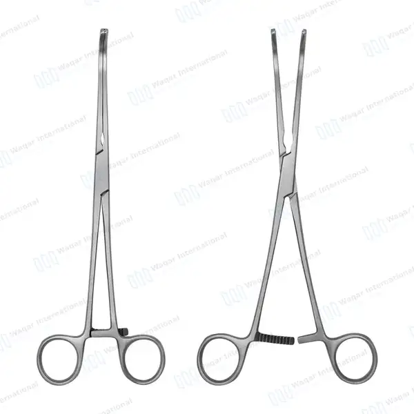 Debakey Atraumatic Vascular Clamps 9″ Angled 80mm Jaws - surgical instruments manufactured by Waqar International, Sialkot - view 7