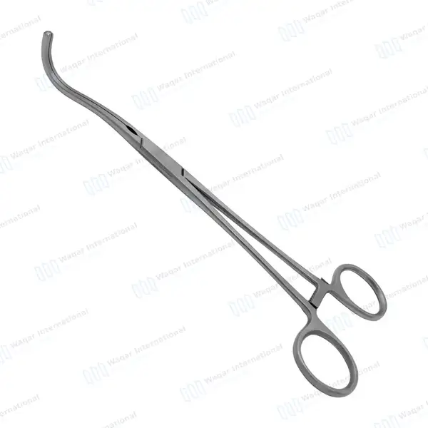 Debakey Atraumatic Vascular Clamps 9″ Angled 80mm Jaws - surgical instruments manufactured by Waqar International, Sialkot - view 9