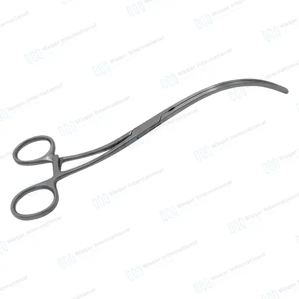 Debakey Peripheral Vascular Clamps 8″ Curved 93mm Atraumatic Jaws - surgical instruments manufactured by Waqar International, Sialkot - view 8
