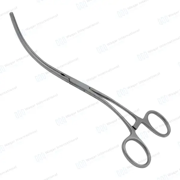 Debakey Peripheral Vascular Clamps 7.75″ Curved 90mm Atraumatic Jaws - surgical instruments manufactured by Waqar International, Sialkot - view 9