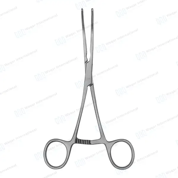 Debakey Peripheral Vascular Clamps 6.5″ Curved 56mm Atraumatic Jaws - surgical instruments manufactured by Waqar International, Sialkot - view 7