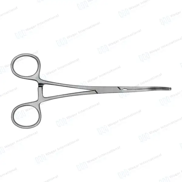 Debakey Peripheral Vascular Clamps 6.5″ Curved 56mm Atraumatic Jaws - surgical instruments manufactured by Waqar International, Sialkot - view 8