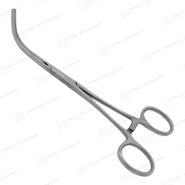 Debakey Peripheral Vascular Clamps 6.5″ Curved 56mm Atraumatic Jaws - surgical instruments manufactured by Waqar International, Sialkot - view 9