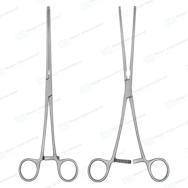 Debakey Aortic Aneurysm Clamp 10″ Curved 95mm Atraumatic 1×2 Teeth Jaws - surgical instruments manufactured by Waqar International, Sialkot - view 7