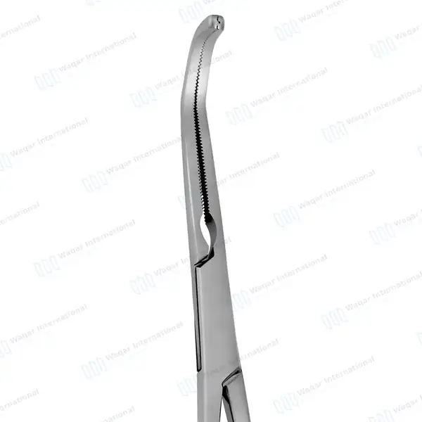 Cooley Derra Pediatric Vascular Clamp 6.5″ For Anastomosis – Small - surgical instruments manufactured by Waqar International, Sialkot - view 5