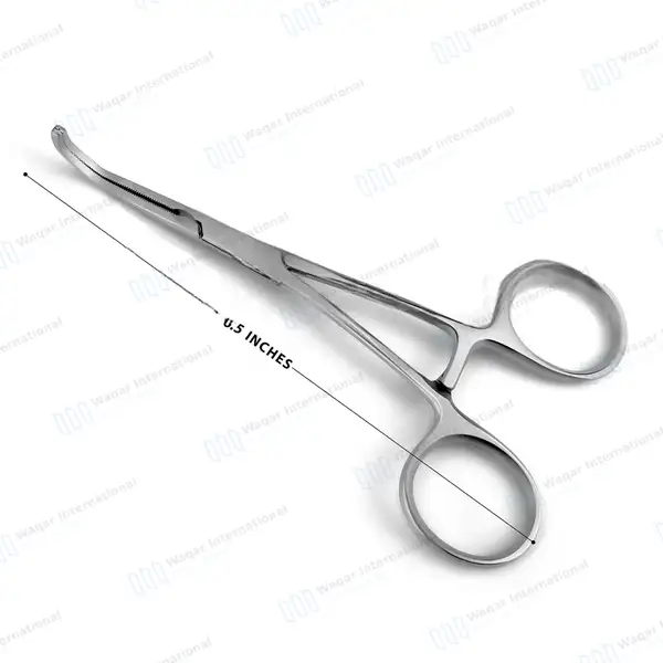 Cooley Derra Pediatric Vascular Clamp 6.5″ For Anastomosis – Large - surgical instruments manufactured by Waqar International, Sialkot - view 3