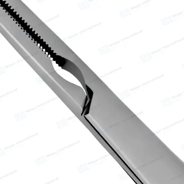 Cooley Derra Pediatric Vascular Clamp 6.5″ For Anastomosis – Large - surgical instruments manufactured by Waqar International, Sialkot - view 6