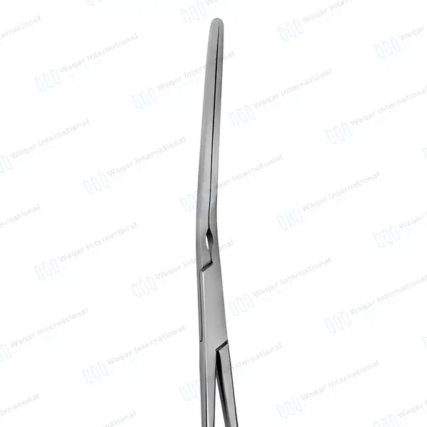 Debakey Multi-Purpose Clamp 6.5” Angled 30º 3.5cm Long Atraumatic Jaws - surgical instruments manufactured by Waqar International, Sialkot - view 4
