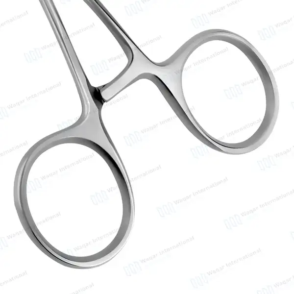 Debakey Multi-Purpose Clamp 6.5” Angled 30º 3.5cm Long Atraumatic Jaws - surgical instruments manufactured by Waqar International, Sialkot - view 7