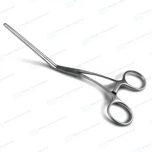 DeBAKEY Ring Handled Bulldog Clamps 45º Angled 4 7/8″ Curved Shanks - surgical instruments manufactured by Waqar International, Sialkot - view 2