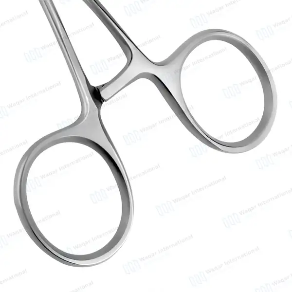Harken Vena-Cava Clamp 9.5″ Curved #1 Serrated Jaws - surgical instruments manufactured by Waqar International, Sialkot - view 7