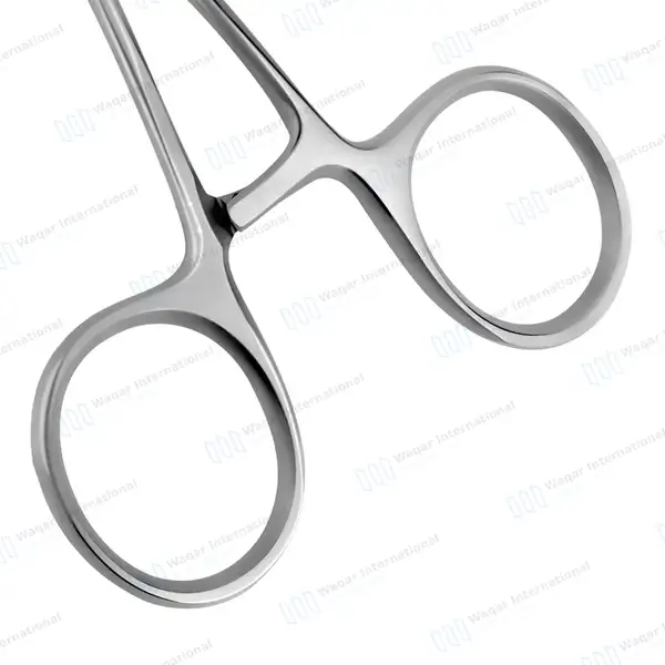 Debakey Bainbridge Vascular Forceps 8.5″ Curved 2.5″ Atraumatic Jaws - surgical instruments manufactured by Waqar International, Sialkot - view 7