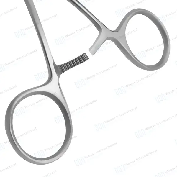 Debakey Bainbridge Vascular Forceps 8.5″ Curved 2.5″ Atraumatic Jaws - surgical instruments manufactured by Waqar International, Sialkot - view 8