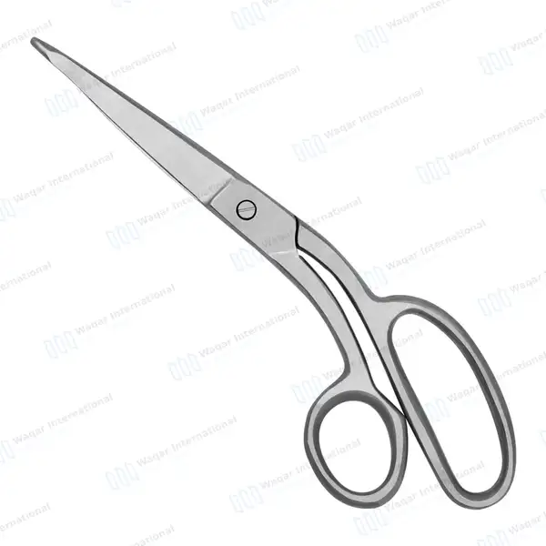 Pro Trainer Bandage Scissors Curved 9.25″ One Large Ring - surgical instruments manufactured by Waqar International, Sialkot - view 2