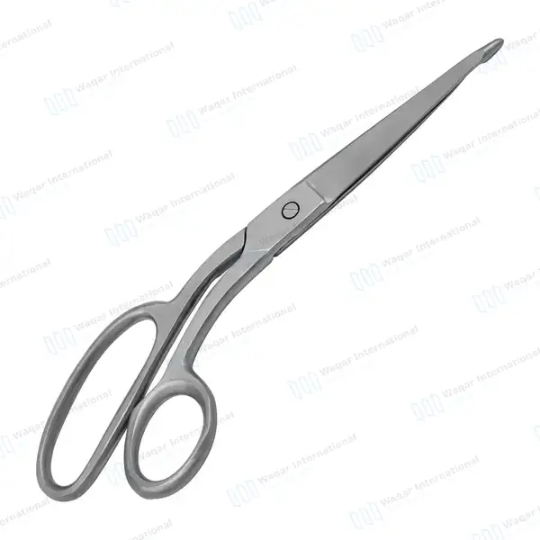 Pro Trainer Bandage Scissors Curved 9.25″ One Large Ring - surgical instruments manufactured by Waqar International, Sialkot - view 8
