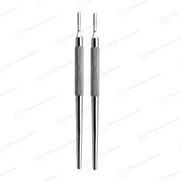 2 Round Scalpel Handles #3 Fits Blade 10 to 16 - surgical instruments manufactured by Waqar International, Sialkot - view 2