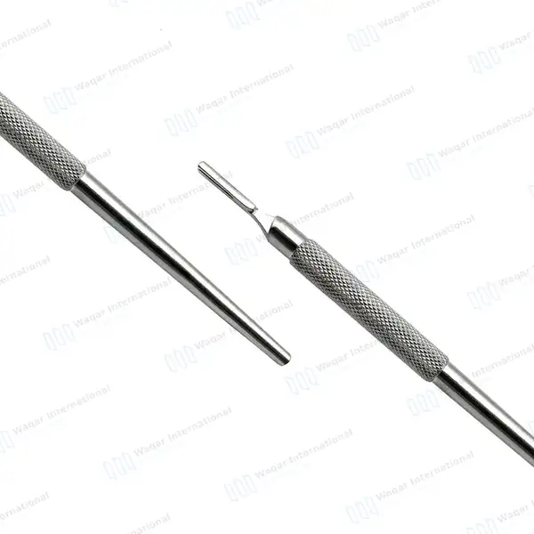 10 Round Scalpel Handles #3 Fits Blade 10 to 16 - surgical instruments manufactured by Waqar International, Sialkot - view 3