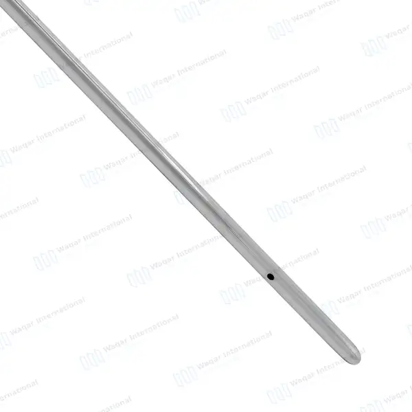 Poole Suction Tube 8.75″ Straight 23 French - surgical instruments manufactured by Waqar International, Sialkot - view 6