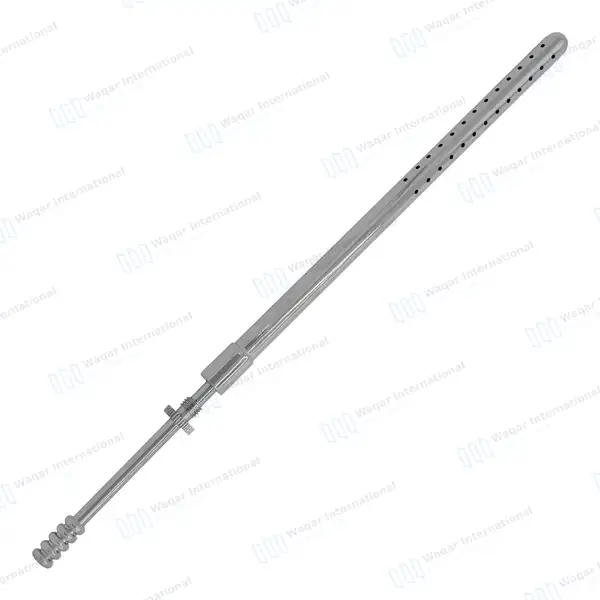 Poole Suction Tube 8.75″ Straight 23 French - surgical instruments manufactured by Waqar International, Sialkot - view 7
