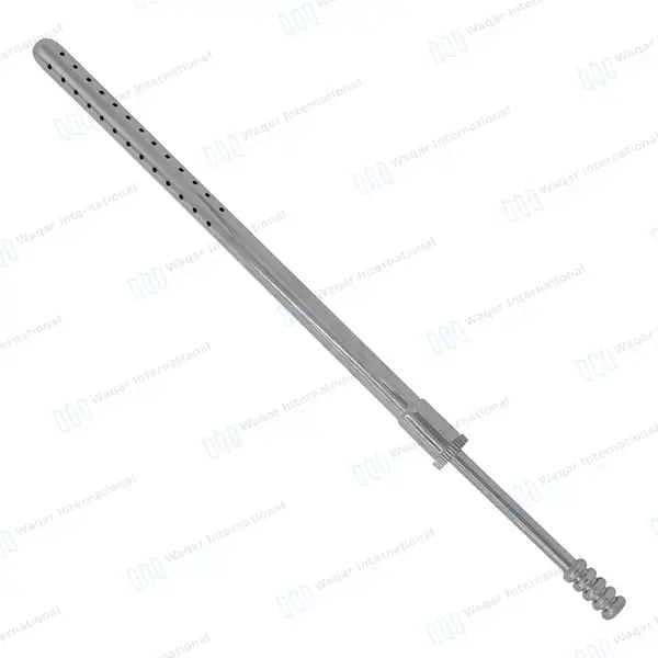 Poole Suction Tube 8.75″ Straight 23 French - surgical instruments manufactured by Waqar International, Sialkot - view 8