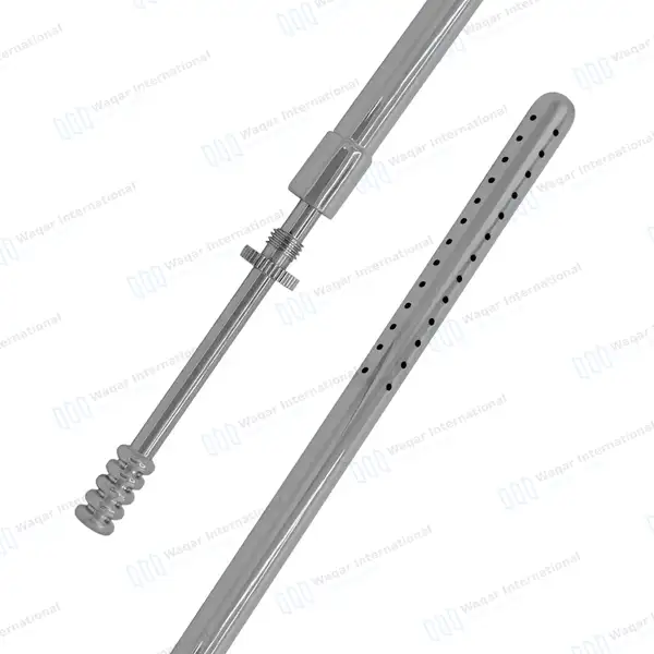 Poole Suction Tube 8.75″ Straight 30 French - surgical instruments manufactured by Waqar International, Sialkot - view 5