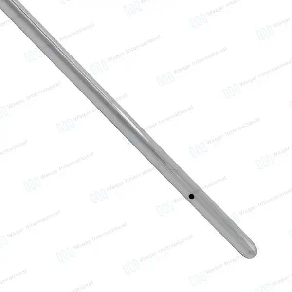 Poole Suction Tube 8.75″ Straight 30 French - surgical instruments manufactured by Waqar International, Sialkot - view 6