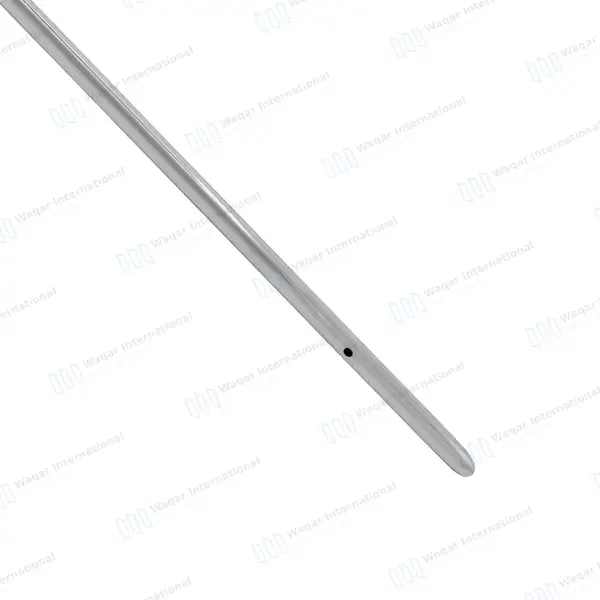 Poole Suction Tube 10″ Curved 16 French - surgical instruments manufactured by Waqar International, Sialkot - view 6