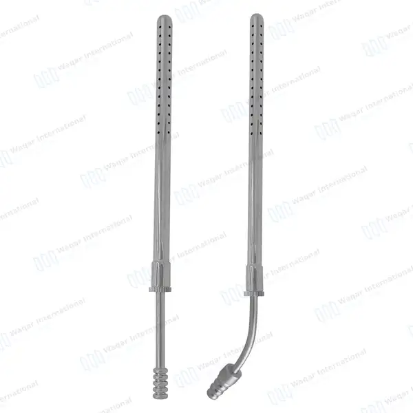 2 Poole Suction Tube 23FR & 30FR Curved and Straight Set - surgical instruments manufactured by Waqar International, Sialkot - view 6