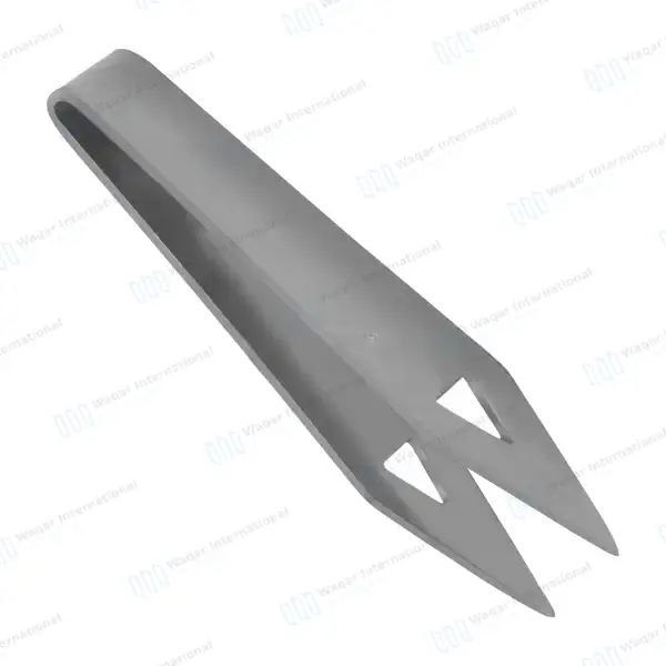 Precision Gripper Splinter Tweezer 2″ (5.1cm) Sharp Tip - surgical instruments manufactured by Waqar International, Sialkot - view 5