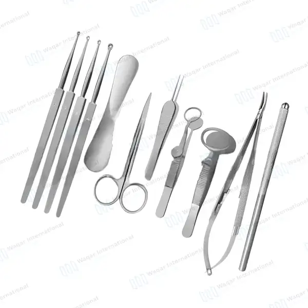 11 Pcs Chalazion Surgery Instruments Set - surgical instruments manufactured by Waqar International, Sialkot - view 2