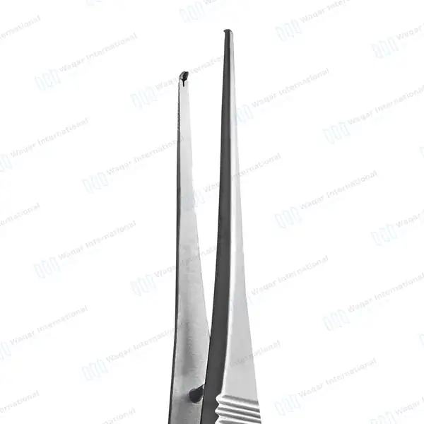 Iris Tissue Forceps 4″ 1×2 Teeth Straight - surgical instruments manufactured by Waqar International, Sialkot - view 3