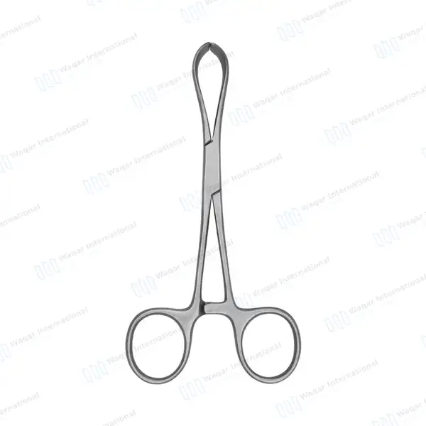 Lorna Non-Perforating Towel Clamp 5.25″ Inward Curved Jaws - surgical instruments manufactured by Waqar International, Sialkot - view 7