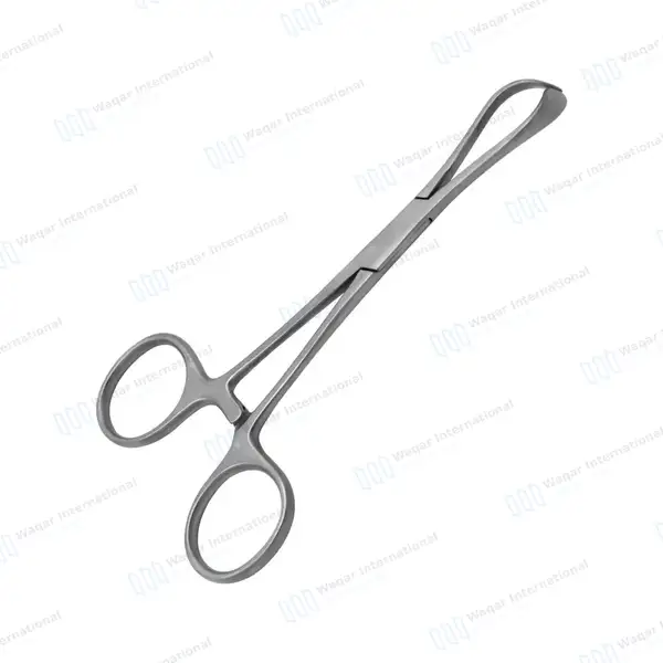 Lorna Non-Perforating Towel Clamp 4.5″ Inward Curved Jaws - surgical instruments manufactured by Waqar International, Sialkot - view 9