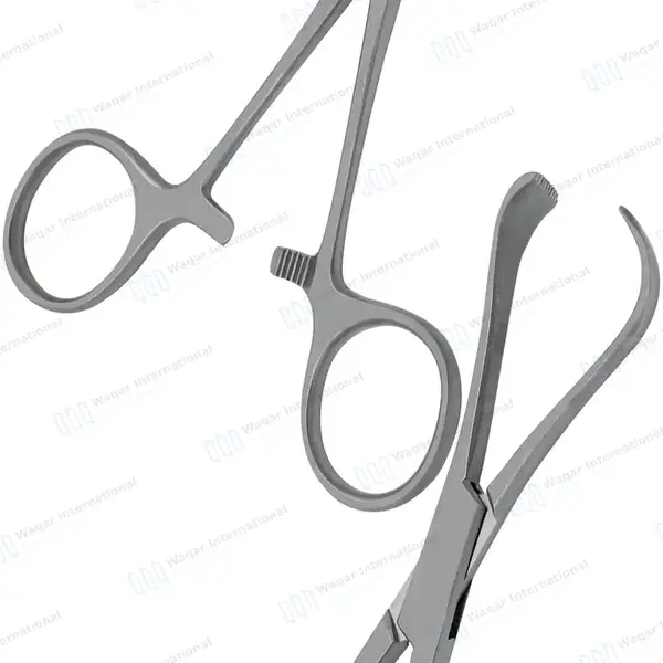 Lorna Non-Perforating Towel Clamp 4″ Inward Curved Jaws - surgical instruments manufactured by Waqar International, Sialkot - view 6