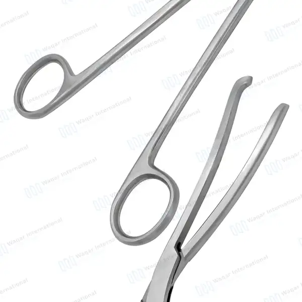Cheattle Sterilizing Forceps 11″ Slightly Curved Jaws - surgical instruments manufactured by Waqar International, Sialkot - view 5