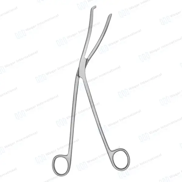 Cheattle Sterilizing Forceps 11″ Slightly Curved Jaws - surgical instruments manufactured by Waqar International, Sialkot - view 6