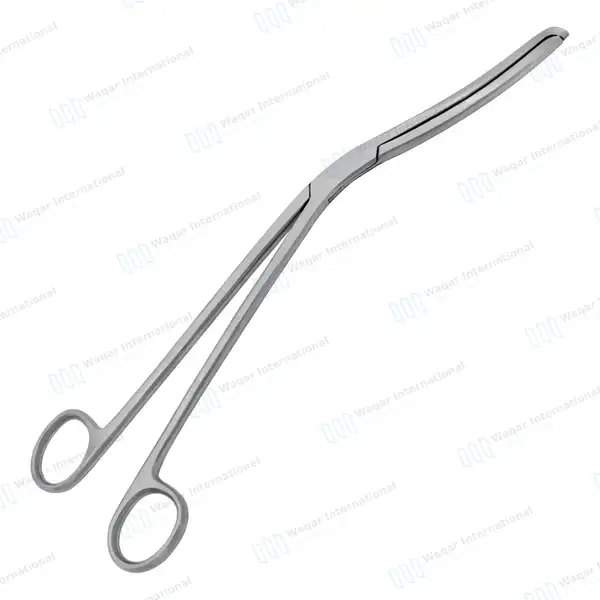 Cheattle Sterilizing Forceps 11″ Slightly Curved Jaws - surgical instruments manufactured by Waqar International, Sialkot - view 8