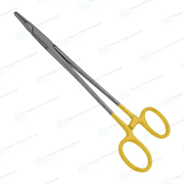 TC Ryder Needle Holder 8″ Serrated Jaws - surgical instruments manufactured by Waqar International, Sialkot - view 2