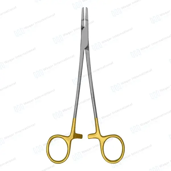 TC Ryder Needle Holder 8″ Serrated Jaws - surgical instruments manufactured by Waqar International, Sialkot - view 8