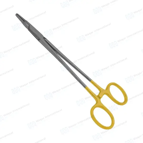 TC Ryder Needle Holder 6″ Serrated Jaws - surgical instruments manufactured by Waqar International, Sialkot - view 2
